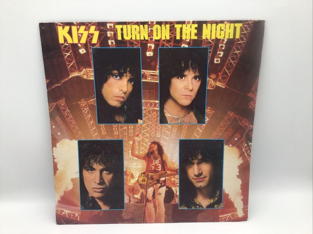 Kiss Turn On The Night Vinyl Record 12" Single 1987 UK Import Vertigo KISS 912